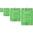 thumbnail image 2 of HFDF Before You Speak Quote Motivational - - Canvas Prt Home Decor Wall Art, Gallery Wrap ner , Green, 11x14inch Framed, 2 of 5