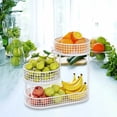 thumbnail image 6 of Baoblaze Metal Fruit Basket Serving Stand Wrought Iron Fruit Stand Large Capacity Counter Space Saver Fruits Stand Holder Serving Bowl white, 6 of 8
