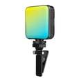 thumbnail image 2 of luz de relleno,Cámara LED luces fotografía selfie teléfono,Panel de luz de relleno de video LED RGB recargable,lámpara de video vlog videocámara laptop maquillaje regulable,Disparo de perfke luz de relleno, 2 of 9