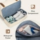 thumbnail image 5 of Bolsa de viaje WOOMADA Weekender Overnight para mujer, color beige y marrón, 5 of 7