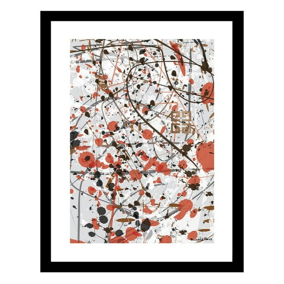 Fashion Abstract Design - Framed Print