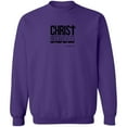 thumbnail image 6 of Christ Lives in Me Men’s Crewneck Pullover Sweatshirt, 6 of 11