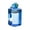 Blue, variant on UDIYO 2.2L Water Bottle with Chug lid, BPA Free Dishwasher Safe Large Water Bottle with Motivational Time Marker and Handle Leak-proof Big Water Jug for Camping Sports Workouts