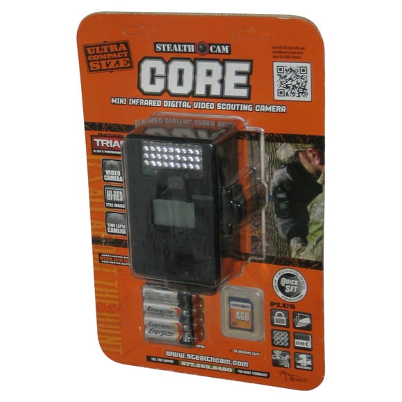 Stealth Cam Core Mini Infrared Digital Video Scouting Camera - (Ultra Compact Size)