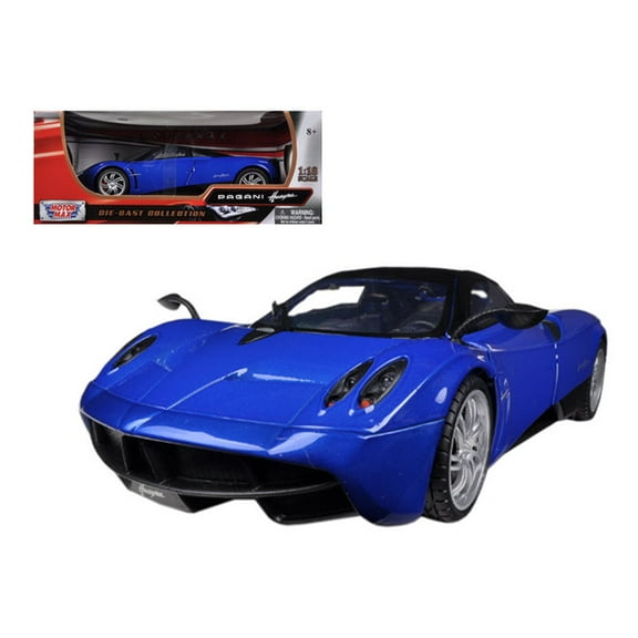 Motormax 79160bl Pagani Huayra Blue 1-18 Diecast Car Model