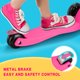thumbnail image 2 of Patinetas para Niños de 3 a 5 Años, Scooter para Niños con 4 Alturas Ajustables, 3 Ruedas Luminosas, Actividades al Aire Libre, 2 of 6