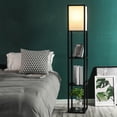 thumbnail image 2 of Shelf Floor Lamp with Shelves Standing Collection Without Bulb Simple Organizer Floor Lights for Bedside Bedroom NightStand Shop Reading Gloria Lámpara de pie de estantería, 2 of 9