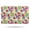 Pioneer Flower Floral-2, variant on Pioneer Flower Floral Print Pattern Bathroom Rugs Mat, Non Slip Microfiber Bathroom Rug with Rubber Backing, Soft Mats for Bathroom Floor Tub Shower, 24"x60"