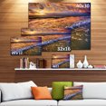 thumbnail image 3 of Beau Coucher de Soleil avec Eaux Blanches - Impression sur Toile, 3 of 4
