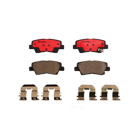 Brembo P30067N NAO BRAKE PADS Fits select: 2014-2016 KIA SOUL, 2015-2016 KIA FORTE LX