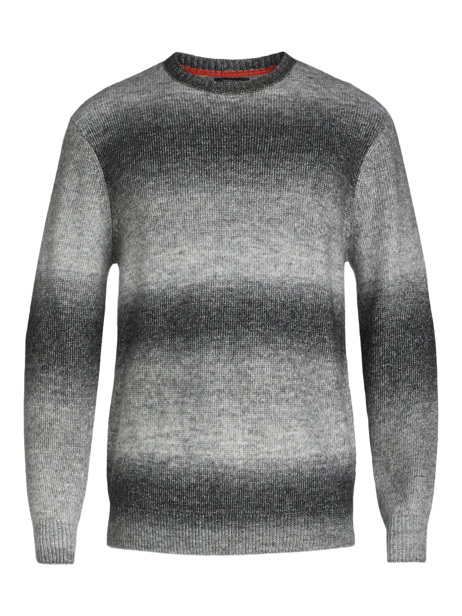 Tribekka 44 Men's Ombre Stripe Crewneck Sweater XS-3XL, Soft