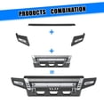 thumbnail image 3 of Modular Front Bumper & Side Wings + Trim Panel For 2017-2025 Ford F-250 F-350 Super Duty w/2*Shackles, 3 of 12