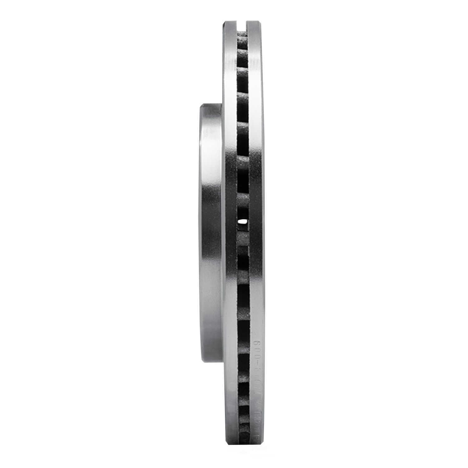 Dynamic Friction Company 631-67074L DFC Brake Rotor - Drilled And Slotted - Silver