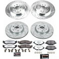thumbnail image 3 of PowerStop Front and Rear Z36 Truck & Tow Carbon-Fiber Ceramic Brake Pad and Drilled and Slotted Rotor Kit Fits: FORD Select Models K5582-36, 3 of 9