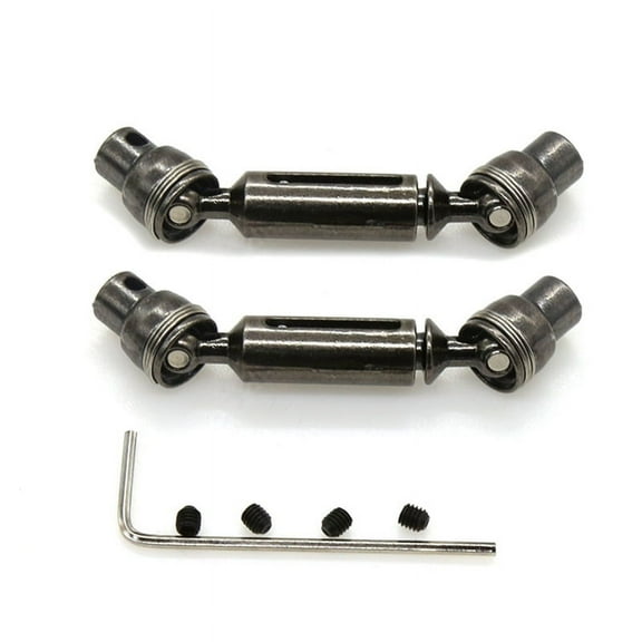 2Pcs Metal Drive Shaft CVD for D12 C14 C24 B14 B36 B24 MN D90 MN99S MN-90 RC Car Upgrade Parts Accessories
