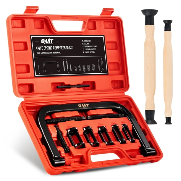 Compresor de resorte de válvula Orion Motor Tech con herramienta de 10 piezas