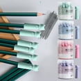 thumbnail image 1 of Lot de 30 Embouts de Crayon en Forme de Chat / Capuchons Effaceur en Silicone Souple et Rallonges de Prise pour Crayons / Protecteurs de Points en Couleurs Assorties, 1 of 7