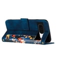 thumbnail image 3 of Compatible with Google Pixel 8 Vintage Flower Wallet Case Magnetic Closure Cover with Card Slots, 3 of 5