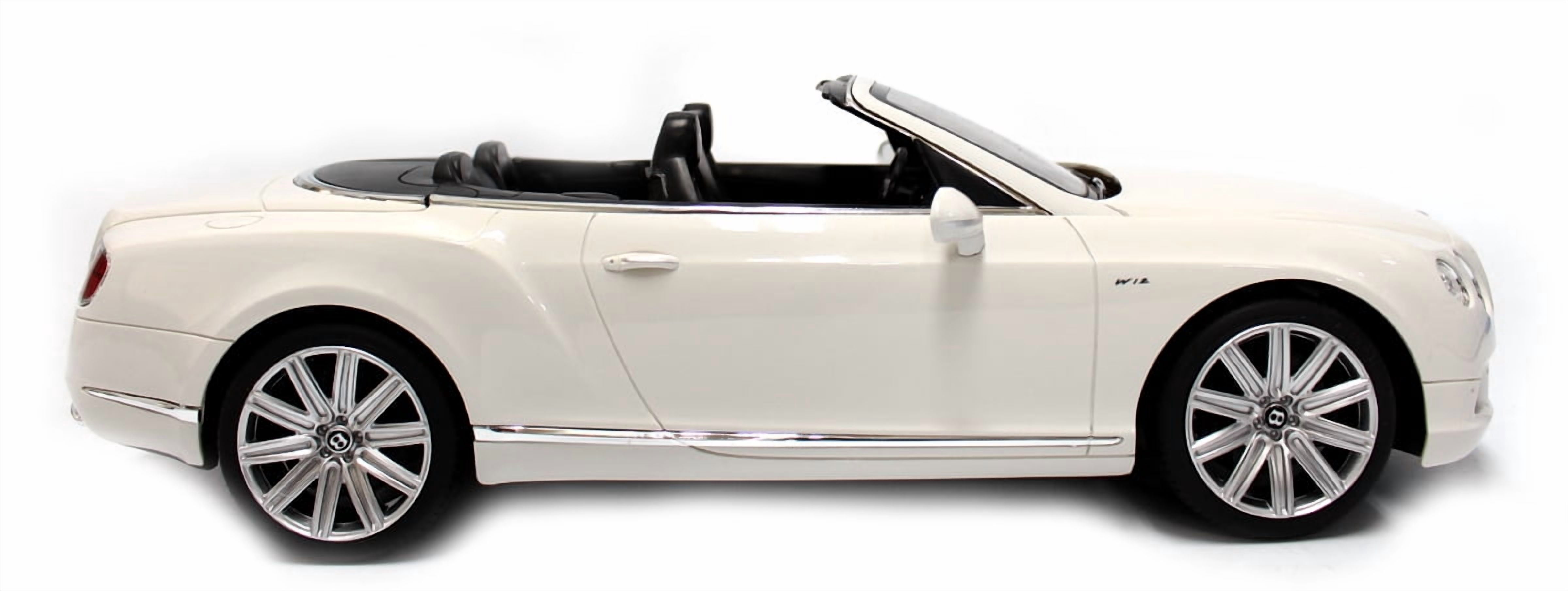 PlayWorld Ready! Set! Race! 1:12 RC Bentley Continental GT Convertible - White