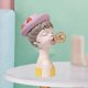 thumbnail image 5 of Estatuil de resina de chica de burbuja de escultura artesanal decoración de dormitorio hogar escritorio/estantería/estatuil de - Yellow Amarillo Baoblaze Figuras de niña de resina, 5 of 8