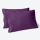 thumbnail image 1 of Bare Home Juego de Fundas de Almohada Colección Premium 1800, Doble Cepillado, Ultra Suave, Tamaño Estándar, Ciruela, 2 Unidades, 1 of 7