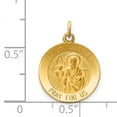 thumbnail image 2 of Médaille Saint Matthieu en Or Jaune 14K, 2 of 2