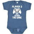 thumbnail image 3 of Inktastic Player 3 Has Joined the Game Boys or Girls Baby Bodysuit, 3 of 5