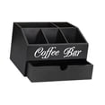 thumbnail image 4 of jifeng Coffee Station Organizer Rustic Coffee Accessories Organizer for Cafe Office B, 4 of 9