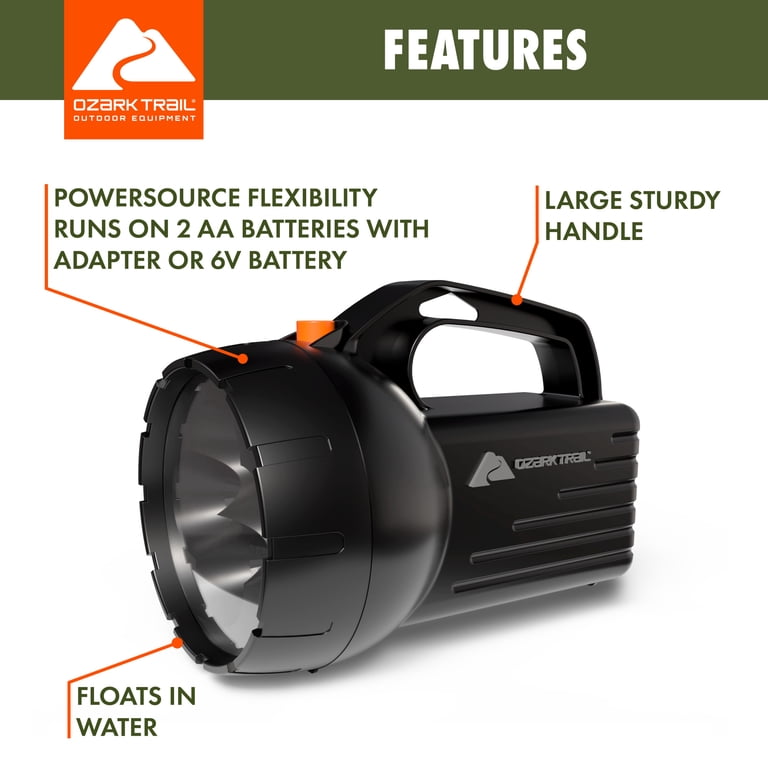Ozark Trail LED Floating Lantern with Floats, Up to 5X Brighter