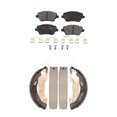 thumbnail image 1 of Transit Auto Front Rear Ceramic Brake Pads and Drum Shoes Kit for Car 2014-2019 Ford Fiesta ST KTN-100241, 1 of 11