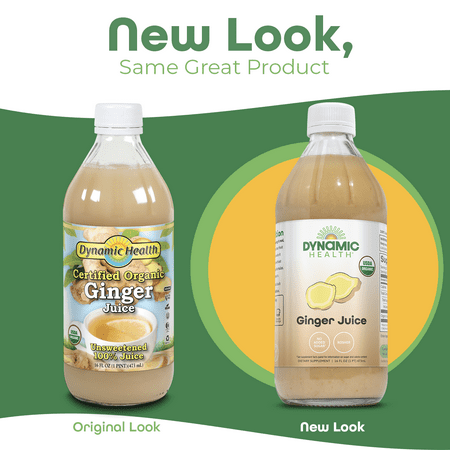 Dynamic Health Ginger Juice Organic | 16 oz