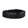 thumbnail image 1 of 1 diadema de lentejuelas, diadema deportiva a la moda, tocado con purpurina, tocado elástico ostentoso para mujeres y niñas, color negro, 1 of 2