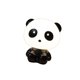 thumbnail image 5 of Lámpara de noche de escritorio con forma de animal, luz nocturna para la mesita de noche de lactancia. Panda, 5 of 8