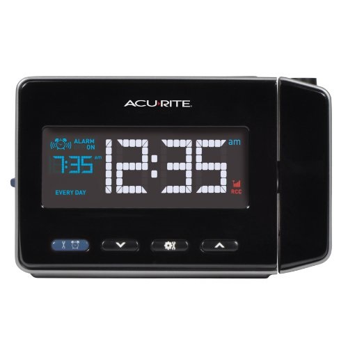 acurite 13021 atomic projection alarm clock with usb charging Walmart