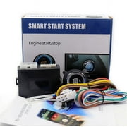 Remote Car Push Button Engine Start Stop Locking Kit Phone App Control Universal
