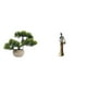 thumbnail image 1 of Árbol bonsái artificial,Bonsái artificial para decoración de escritorio o interior,Bonsái artificial,planta falsa en maceta.,Figura de mujer africana,Estatua artesanal de una dama tribal, 1 of 8