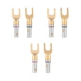 thumbnail image 3 of Speaker Connector, Corrosion-Resistant Speaker Plug, 6 Pcs/Set No Welding For Speaker Wire For Speaker Parts, 3 of 8
