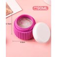thumbnail image 4 of Frascos de silicona Mrsdry Travel Containers de 90 ml, paquete de 4 con bolsa, 4 of 9