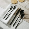 thumbnail image 6 of Thyme & Table Arden Black Stainless Steel Salad Fork, 6 of 7