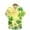 Shirt - A04 Yellow, variant on Xdegoge St Patricks Day Shirt for Men Plus Size Button Down V Neck Shirts Green St Patrick's Casual Loose Tops Shamrock Print Irish Top