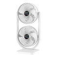 thumbnail image 2 of Ventilador de ventilador de escritorio liviano Operación tranquila Operación Doble 3 velocidades Configuración para el dormitorio de la, 2 of 8