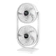 thumbnail image 2 of Ventilador de ventilador de escritorio liviano Operación tranquila Operación Doble 3 velocidades Configuración para el dormitorio de la, 2 of 8