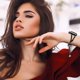 thumbnail image 5 of Bandas compatibles con Apple Watch Band 38 mm 40 mm iWatch SE Series 6/5/4/3/2/1, pulsera de joyería de metal elegante para mujer Brazalete de pulsera de acero inoxidable - Negro-38 mm Ormromra LRWJ876-1, 5 of 6