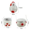 thumbnail image 4 of Bird Feeder Hanging Wide Opening Leak-free Flower Feeding Jar Strong Toughness 1/3/4 Flower Hummingbird Feeder Garden Supplies-1, 4 of 7