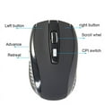 thumbnail image 6 of 2.4GHZ Portable Wireless Mouse Cordless Optical Scroll Mouse for PC Laptop black, 6 of 8