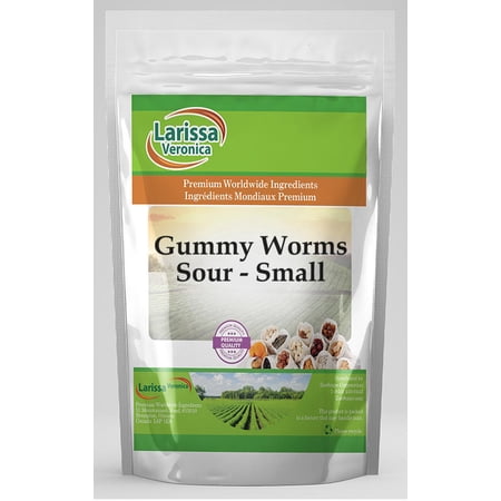 Larissa Veronica Gummy Worms  Sour and Small  (8 oz  2-Pack  Zin: 525790)