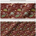 thumbnail image 2 of Soimoi Cotton Voile Fabric Leaves,Floral & Dinosaur Jungle Print Sewing Fabric Yard 56 Inch Wide, 2 of 7