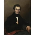 thumbnail image 2 of Sarah Miriam Peale 12x14 Black Ornate Wood Framed Double Matted Museum Art Print Titled: John Bacon&nbsp;Pearce (ca.&nbsp;1833), 2 of 5