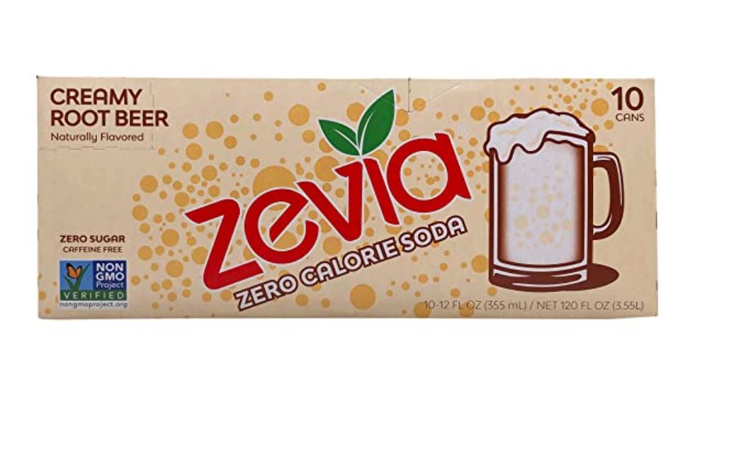 Zevia, Soda Root Beer Creamy, 12 Ounces Pack Of 20