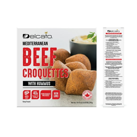 DELCATO CROQUETTES DE BOEUF DELCATO BF CROQUTS - FRENCH